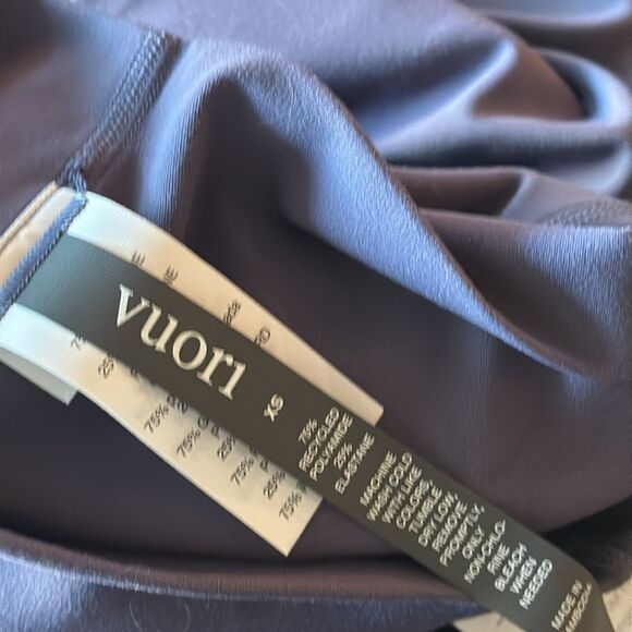 Vuori AllTheFeels Legging cosmic purple size xs NWT Women's BlissBlend - Picture 5 of 7